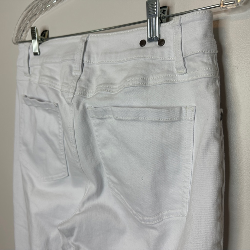 CAbi White Trouser Jeans | #5880 Slight Flare - Picture 8 of 15
